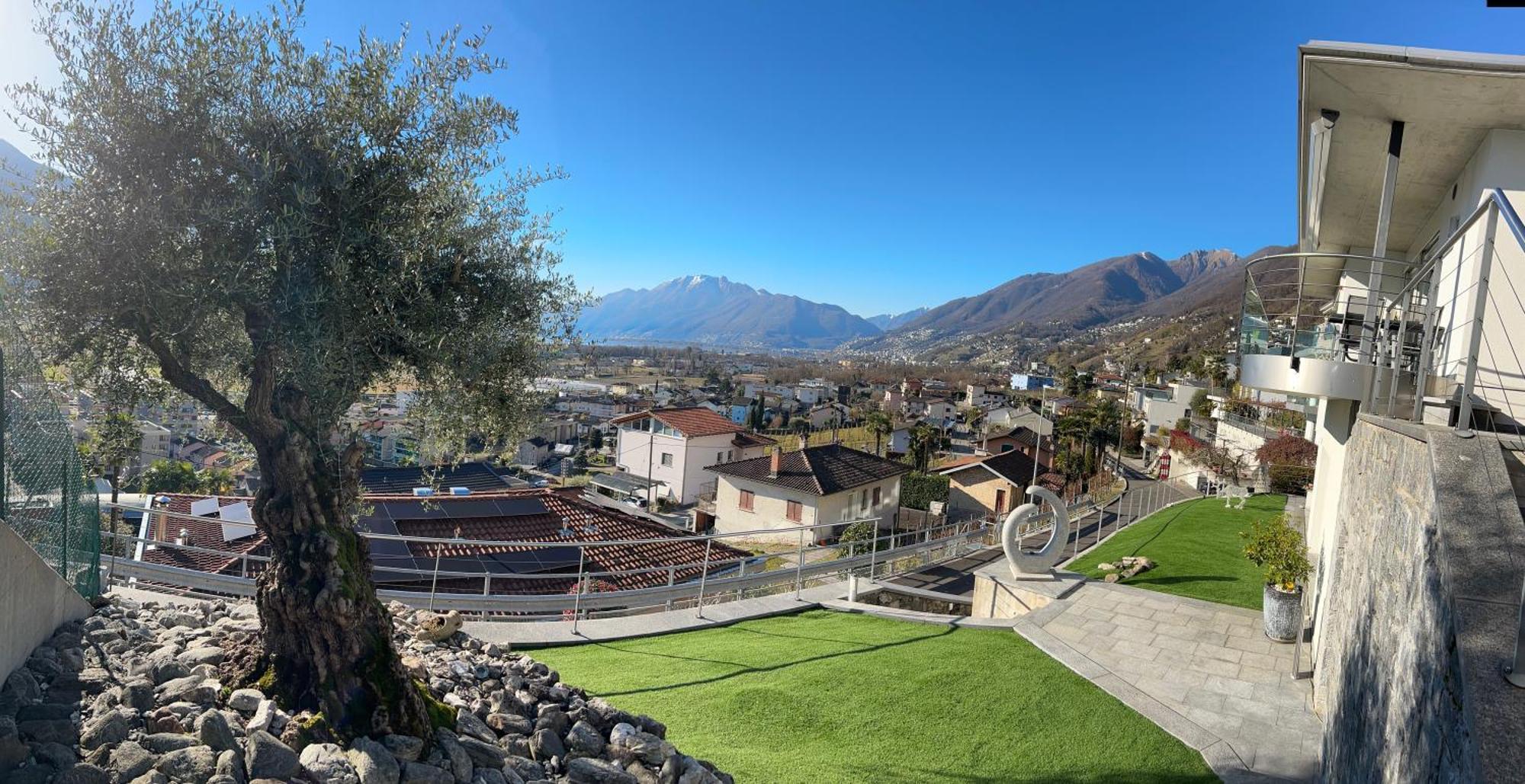 Moderno Bilocale Vista Lago Maggiore Gordola Exterior photo